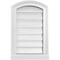 Ekena Millwork Arch Top Surface Mount PVC Gable Vent w/ 2"W x 2"P Brickmould Sill Frame, 14"W x 20"H GVPAR14X2003SN - alternate 1